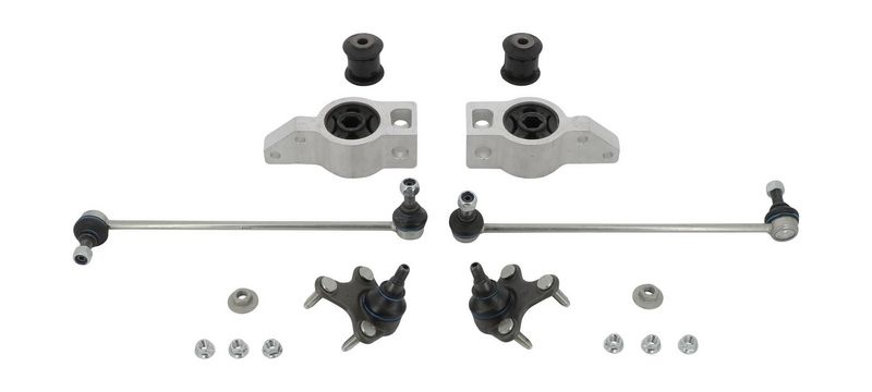 MOOG Repair Kit, wheel suspension Front axle both sides VO-RK-6606 VW,AUDI,SKODA,Golf V Schrägheck (1K1),TOURAN (1T1, 1T2),GOLF VI (5K1)