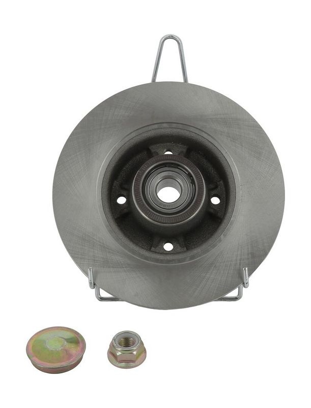 FERODO Brake disc solid DDF1571-1 Brake rotor,Brake discs RENAULT,Clio III Schrägheck (BR0/1, CR0/1),TWINGO II (CN0_),MODUS / GRAND MODUS (F/JP0_)