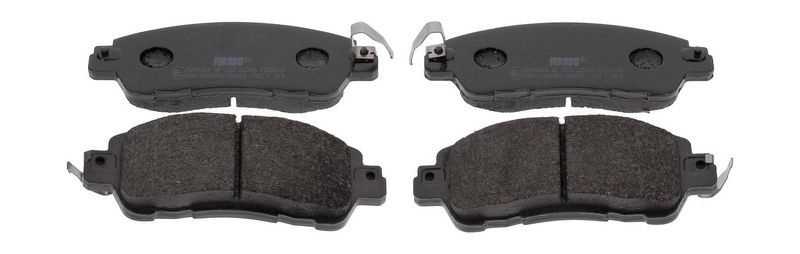 FERODO Brake pad set PREMIER ECO FRICTION with acoustic wear warning FDB5015 Brake pads,Brake pad set, disc brake MAZDA,2 Schrägheck (DL, DJ)