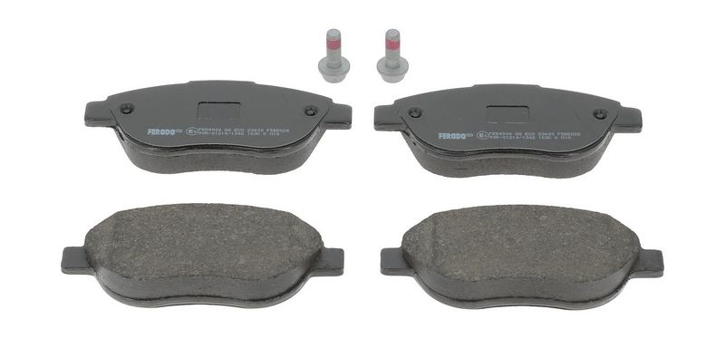FERODO Brake pad set PEUGEOT,CITROËN FDB5028 1611140980,1611838880,1617256680 1636413880,1647862380,1647873980,425235,425253,425331,425370,425427