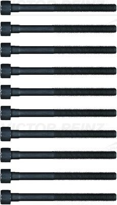 REINZ Cylinder Head Bolt Kit MERCEDES-BENZ,RENAULT,NISSAN 14-32378-01 2000160500,1105600Q0G,110567448R Bolt Kit, cylinder head 110567448R