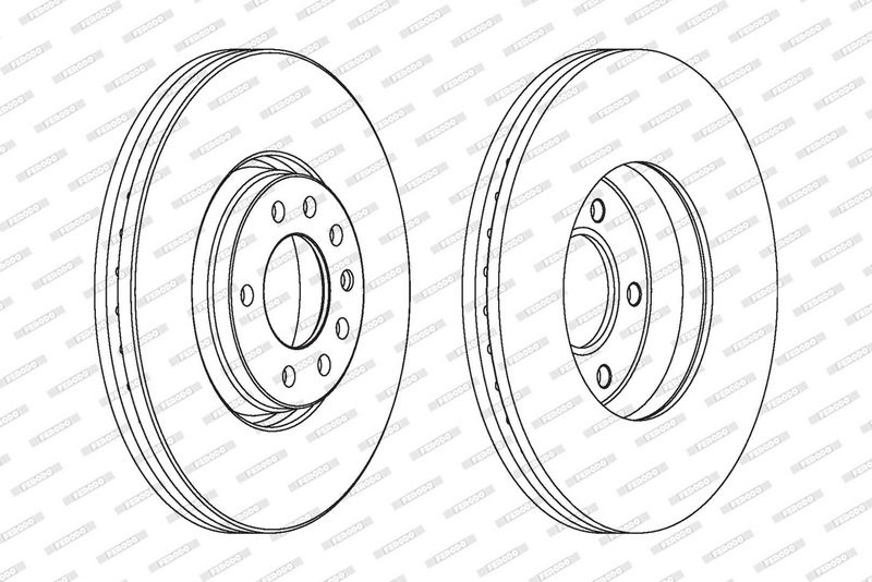 FERODO Brake disc OPEL,SAAB,VAUXHALL DDF1261C 9184405,9194477,DDF1261C Brake rotor,Brake discs,Brake rotors 5391560,9184405,9194477,09194477,4567798