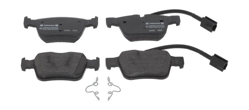 FERODO Brake pad set PREMIER ECO FRICTION incl. wear warning contact FDB5242 Brake pads,Brake pad set, disc brake ALFA ROMEO,MASERATI,GIULIA (952_)