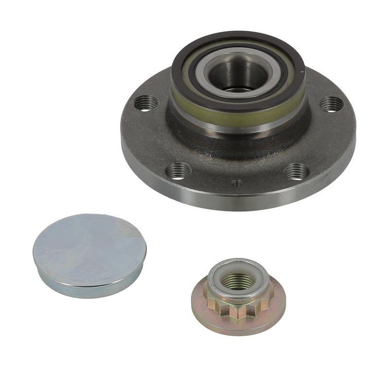 MOOG Wheel bearing kit with integrated magnetic sensor ring VO-WB-11058 Wheel hub bearing,Wheel bearing VW,AUDI,SKODA,POLO (9N_)