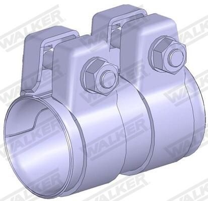 WALKER Pipe Connector, exhaust system Inner Diameter: 55mm 80138  VW,AUDI,OPEL,Golf IV Schrägheck (1J1),Golf V Schrägheck (1K1),TOURAN (1T1, 1T2)