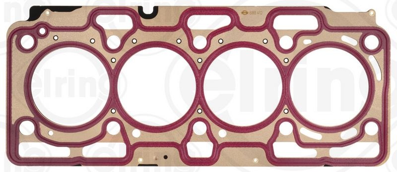 ELRING Head Gasket Thickness: 0,85mm 688.412 Cylinder Head Gaskets,Engine Gasket MERCEDES-BENZ,RENAULT,NISSAN,A-Klasse (W176),B-Klasse (W246, W242)