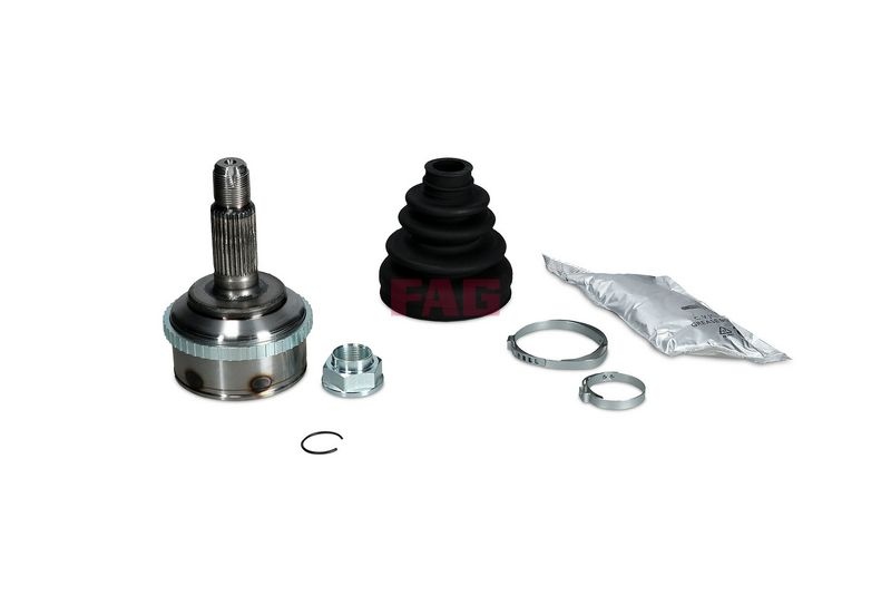 Ledsats drivaxel