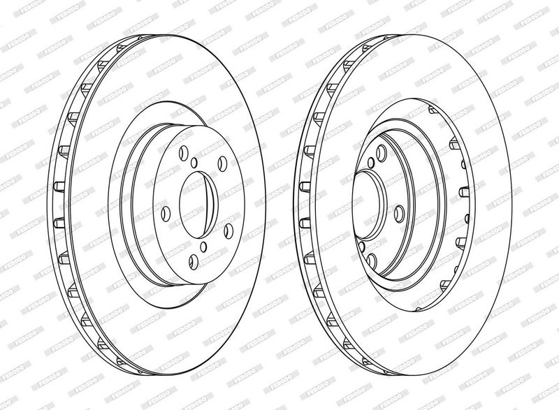 FERODO Brake disc TOYOTA,SUBARU DDF1175C DDF1175C,26300AE060,26300AE061 Brake rotor,Brake discs,Brake rotors 26300FE010,26300FE011,26300FE040