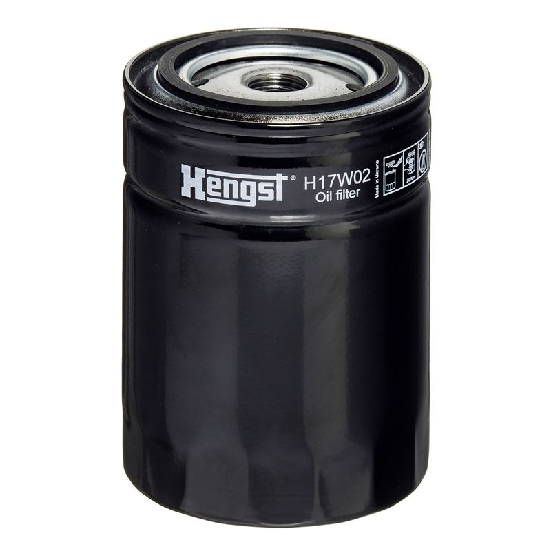 HENGST FILTER Oil filter FORD,FIAT,TOYOTA H17W02 Q0950558,0060718204,119003206101 Engine oil filter 370640000,451700000,02305781,02324211,02325784,R1A