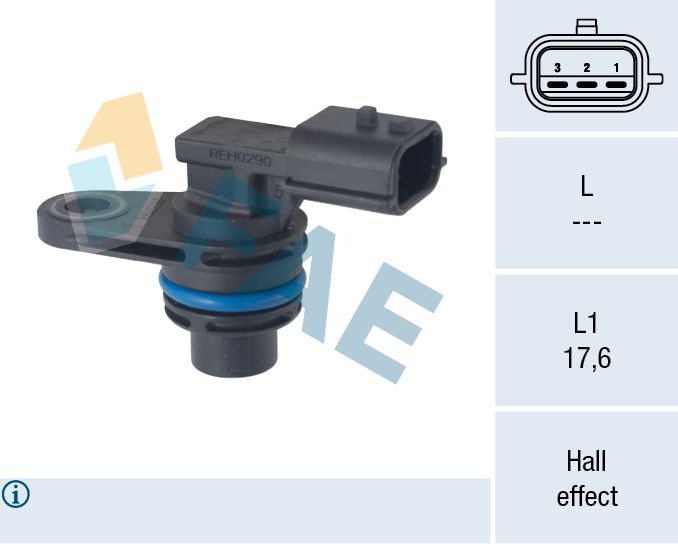 Vevaxelsensor