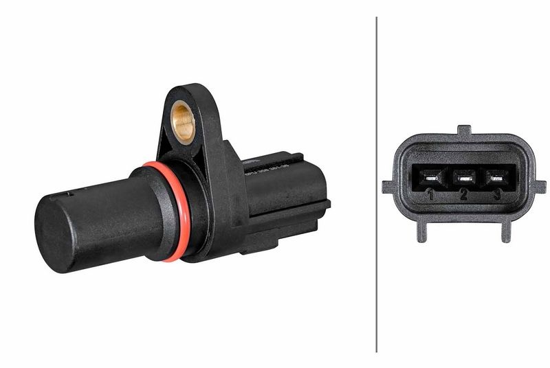 Vevaxelsensor 6PU 358 381361 Hella