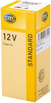 HELLA Light Bulbs STANDARD 12V 8GP 009 021-002 Bulb, indicator VW,MERCEDES-BENZ,OPEL,Golf VII Schrägheck (5G1, BQ1, BE1, BE2),GOLF VI (5K1)