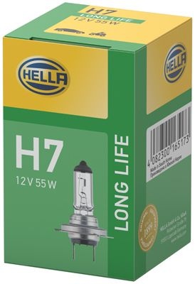 HELLA Light Bulbs LONG LIFE UP TO 3x LONGER LIFETIME H7 8GH 007 157-201 Bulb, headlight VW,AUDI,MERCEDES-BENZ,Golf IV Schrägheck (1J1)