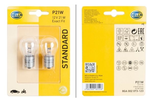 HELLA Bulb VW,AUDI,MERCEDES-BENZ 8GA 002 073-123 KDWHLO9589,3436336,14148190 3131227R1,7024794,03230800,1354871,46001800,X825283299000,32010159