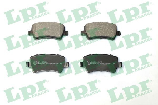 Lpr Bromsbelaggssats Skivbroms 05P1474 Volvo 05P1474 Storlek 05