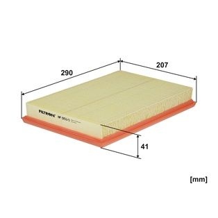 Filtron Luftfilter Ap 0511 Vauxhall Ap051/1 Storlek 2
