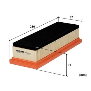 Filtron Luftfilter Ap 0222 Ford Ap022/2 Storlek 2