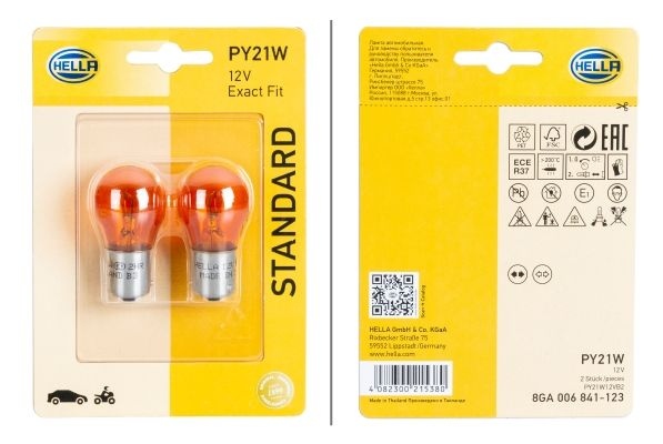 HELLA Light Bulbs VW,AUDI,MERCEDES-BENZ 8GA 006 841-123 N10256401,05580156,14148090 Bulb, indicator 01266090,02166090,02337030,090020162,X825107043000