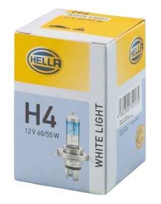 HELLA Light Bulbs WHITE LIGHT H4 8GJ 223 498-121 Bulb, headlight VW,AUDI,MERCEDES-BENZ,Transporter V Bus (7HB, 7HJ, 7EB, 7EJ, 7EF, 7EG, 7HF, 7EC)