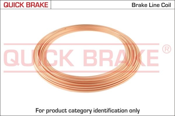 QUICK BRAKE Brake pipe 1911R CU-10M Brake line,Brake line pipe,Car brake pipe,Car brake line