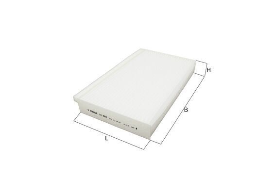 MAHLE ORIGINAL Pollen filter Particulate Filter LA 684 Filter, interior air,Cabin filter RENAULT,MEGANE III Grandtour (KZ0/1)