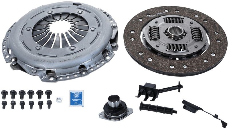 SACHS Clutch AUDI 3000 970 072 0B1141015,0B1141015A,0B1141015B Clutch Kit 0B1141015C,0B1141015D,0B1141031A,0B1141031K,0B1141031L,0B1198141BX,0B4198165