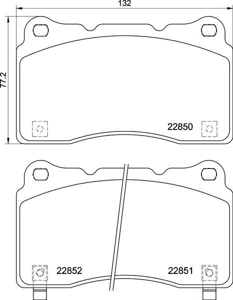 BREMBO Brake pad set PRIME LINE with acoustic wear warning P 28 099 Brake pads,Brake pad set, disc brake HONDA,CIVIC X Schrägheck (FC_, FK)