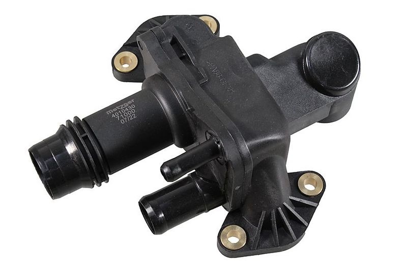 METZGER Coolant Flange GREENPARTS with gaskets/seals 4010430  LAND ROVER,Discovery III (L319),Discovery IV (L319),Range Rover Sport (L494)