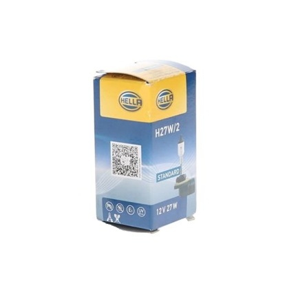 HELLA Light Bulbs STANDARD H27W/2 8GH 008 991-031 Bulb, spotlight HYUNDAI,KIA,CHEVROLET,ix35 (LM, EL, ELH),i10 (PA),TUCSON (JM),SANTA FÉ II (CM)