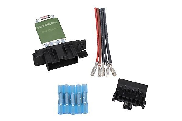 METZGER Resistor, interior blower GREENPARTS with cable 0917696 OPEL,FIAT,PEUGEOT,Corsa D Schrägheck (S07),Adam (M13),Ducato Kastenwagen (250_, 290_)