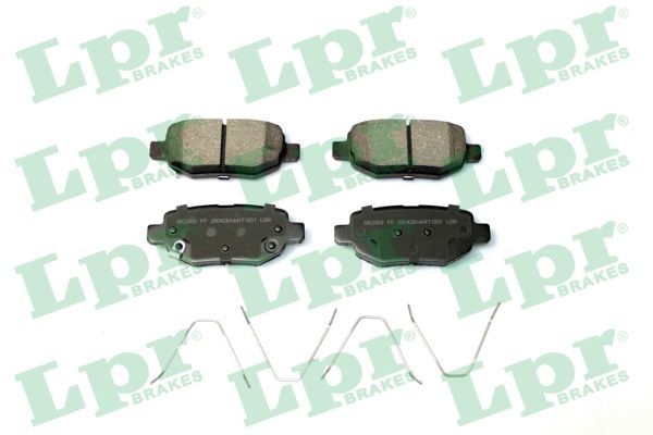 Brake pad set disc brake 05P1831 Lpr