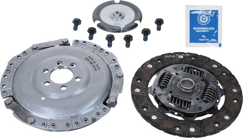 SACHS Clutch with pressure plate screws 3000 822 601 Clutch Kit VW,AUDI,SKODA,Golf IV Schrägheck (1J1),GOLF III (1H1),Golf IV Variant (1J5)