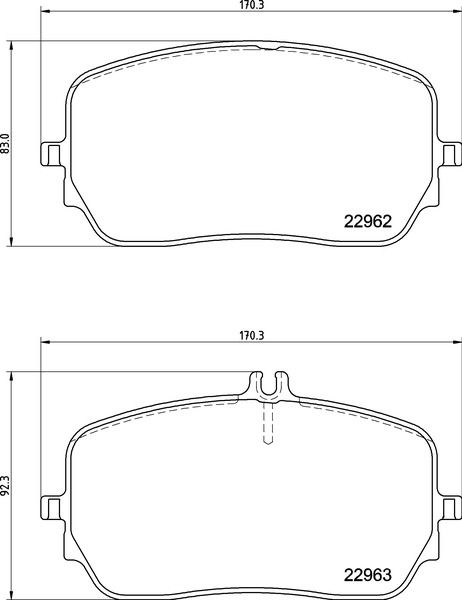 BREMBO Brake pad set PRIME LINE prepared for wear indicator P 50 149 Brake pads,Brake pad set, disc brake MERCEDES-BENZ,GLE (W167),GLE Coupe (C167)