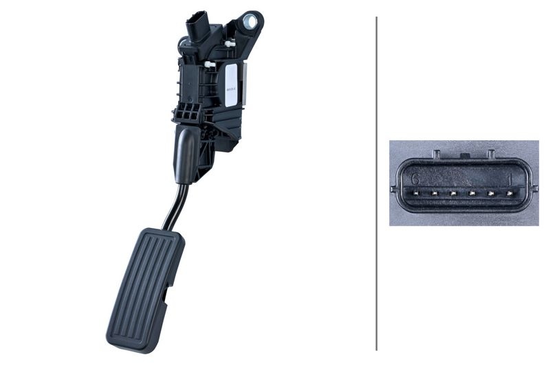 Sensor gaspedallage