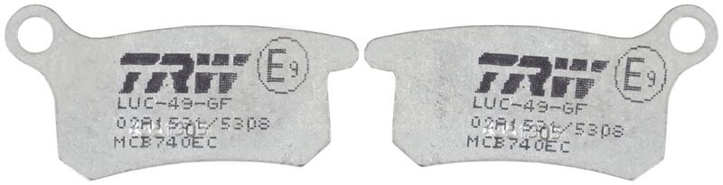 MCB740EC - TRW EC Series Ceramic Brake Pads For Husqvarna CR65 2012-2013 Front