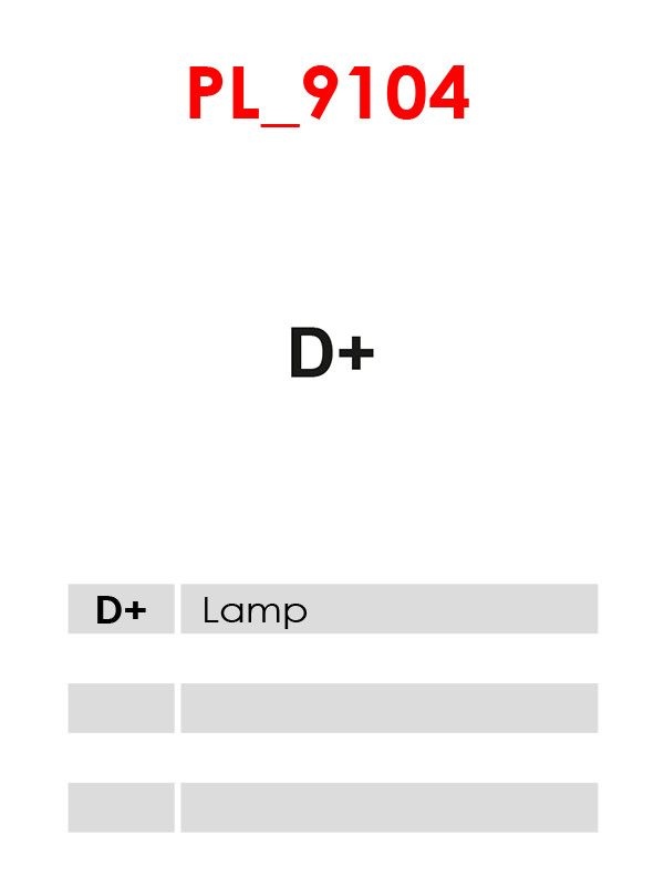 As-Pl Dynamo Generator Alfa Romeo A6107 Storlek 2