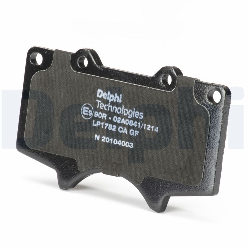 DELPHI Brake pad set TOYOTA,MITSUBISHI,LEXUS LP1782 0446535290,0446560320,04465YZZDB 4605A472,4605A481,4605B993,4605B994,MZ690355,TS200048,0446504070