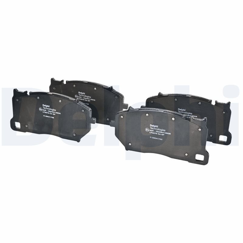 DELPHI Brake pad set prepared for wear indicator LP3679 Brake pads,Brake pad set, disc brake AUDI,PORSCHE,A6 Avant (4A5, C8),A7 Sportback (4KA)