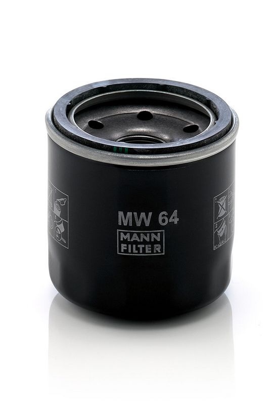 MANN-FILTER Oil filter MW 64 1951533,A218226,4661289 Engine oil filter 15010MW0000,15410MCJ003,15410MM5003,15410MM5013,15410MM9003,15410MM9013
