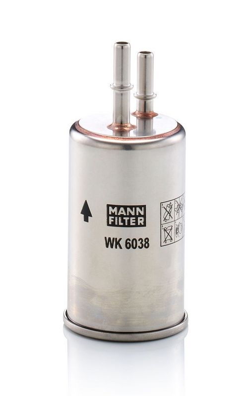 MANN-FILTER Fuel Filter In-Line Filter WK 6038 VOLVO,XC60 (156),V70 III (135),V60 (155, 157),V40 Schrägheck (525, 526),S60 II (134)