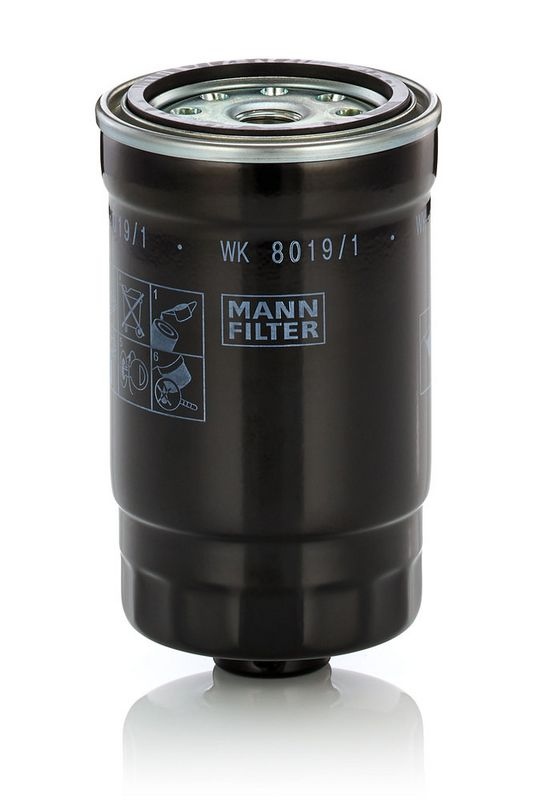 MANN-FILTER Fuel Filter Spin-on Filter WK 8019/1 HYUNDAI,KIA,ix35 (LM, EL, ELH),i30 (FD),i20 (PB, PBT),i30 CW (FD),H-1 Travel (TQ),H-1 Cargo (TQ)