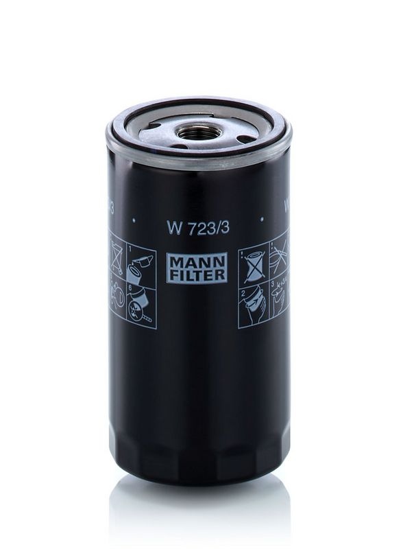 MANN-FILTER Oil filter MERCEDES-BENZ W 723/3 84554400,20976908,2654422 Engine oil filter 7W2328,9Y4480,3734468,2654408,7984716,2654408,3000231,3000249