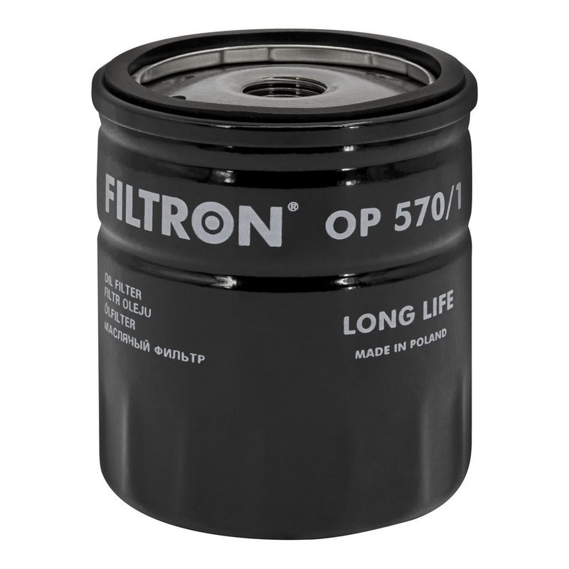 FILTRON Oil filter OPEL,CHEVROLET,SAAB OP 570/1 94797406,EC94797406,MLS000530 Engine oil filter 93745067,94797406,96352845,96458873,96458873D,96879797
