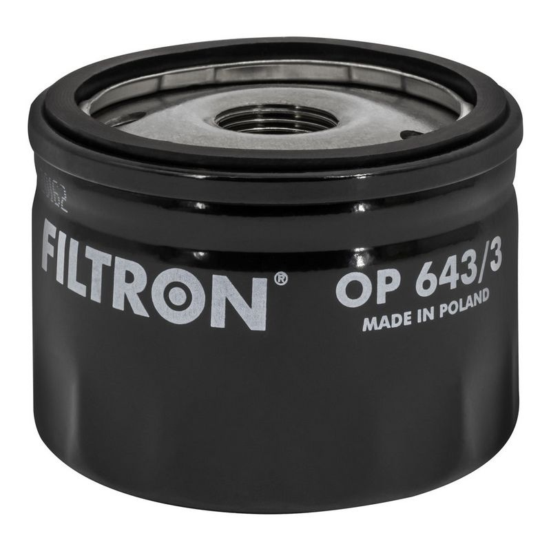 FILTRON Oil filter OPEL,RENAULT,NISSAN OP 643/3 01FBO042,X106,X108 Engine oil filter X557,X569,X571,X601,X618,X623,X95,73500506,8933004195,592175107