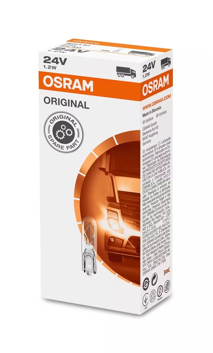Osram Original 24V 12W T5