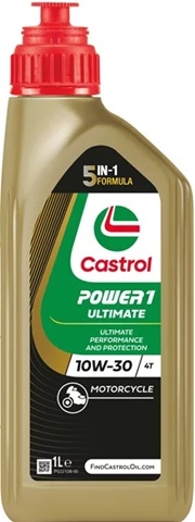 CASTROL Engine oil Castrol POWER1 ULTIMATE 4T 10W-30 Capacity: 1l 15FFEB