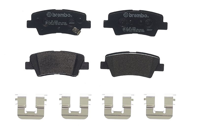 BREMBO Brake pad set HYUNDAI,KIA,SSANGYONG P 30 094 583022VA35,583022VA50,58302A6A30 58302A6A31,58302B4A30,58302B4A35,58302CMA10,58302D4A50,58302F2A30