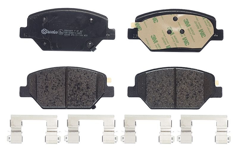 BREMBO Brake pad set PRIME LINE with acoustic wear warning P 07 007 Brake pads,Brake pad set, disc brake OPEL,CHEVROLET,BUICK (SGM),INSIGNIA Caravan
