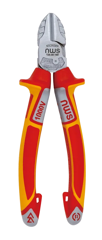 NWS 134-49-VDE-180 Side Cutter 180mm Cuts Hard/Soft Wires