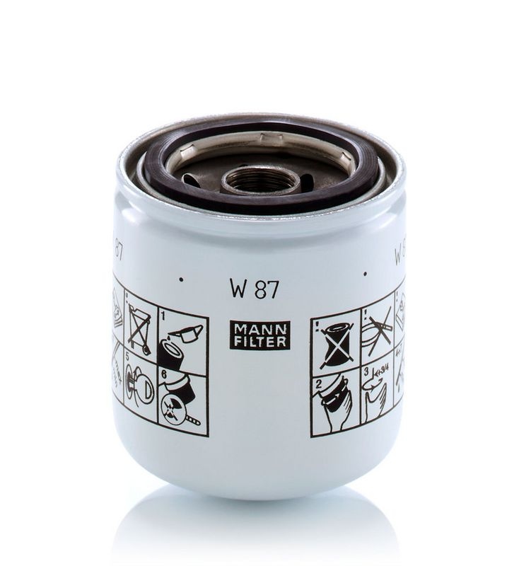 MANN-FILTER Oil filter W87GJ